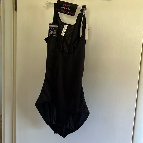 Maidenform Black All-Over Solutions shape wear 🩱NWT - Large - Picture 4 of 5
